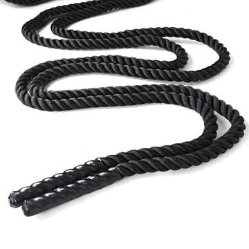 women child fitness battling Physical training battle rope