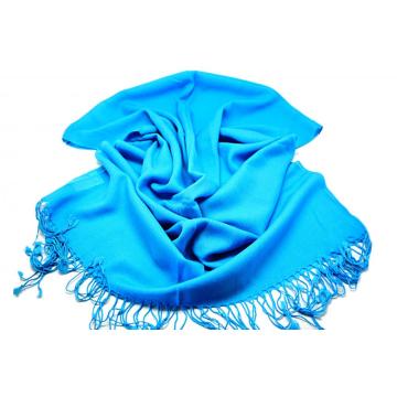 Worsted Solid Color Pure Wool Scarf Shawl