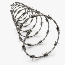 galvanized coated barbed wire coil