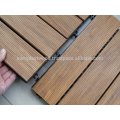 CHAUD WPC DIY DECK TILE, NON-TOXIQUE, RECYLEABLE, IMPERMÉABLE, RESISTANT AUX UV, ANTI-SLIP, MADE IN VIETNAM