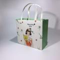 Korean Style Garment Paper Bags With Rivet Handles