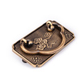 Furniture hardware Antique Brass drawer pulls rings