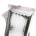 6x10 Inch Silver Glamour Metallic Bubble Mailers