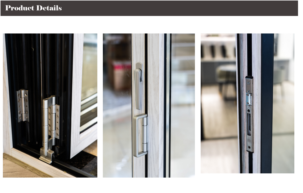 aluminum folding doors