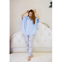 Light blue cloak-style pajamas