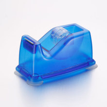 Dispensador de cinta azul transparente