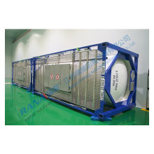 ISO Tank container with lining fluoroplastic PFA sheet