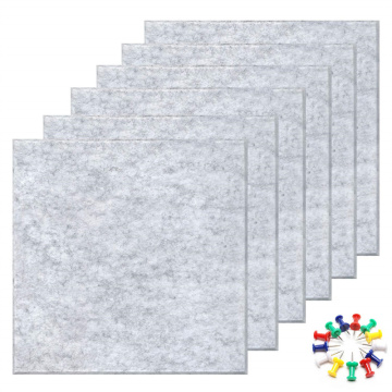 Flat Pattern Polyester Acoustic Felt Pin Board