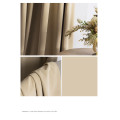 Wool fleece thick blackout curtains