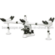 Bestscope Microscopio BS-2080mh10 Multi-Cabeza con Condensador Swing