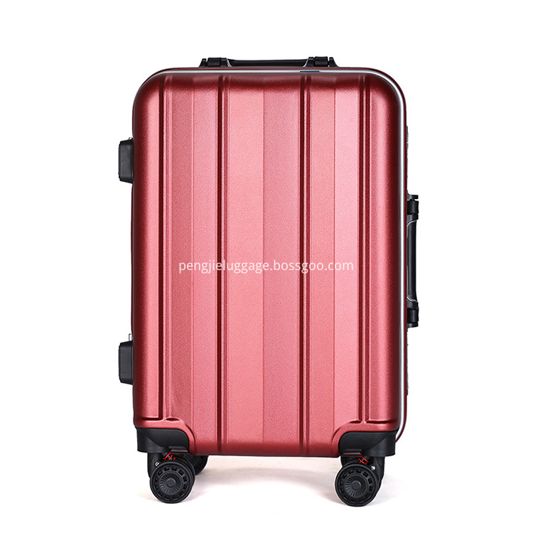 3pcs abs+pc aluminium luggage