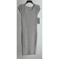 Longline Ottoman Sleeveless Sweater Dress for Ladies