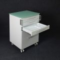 Hospital mobile cart cabinet