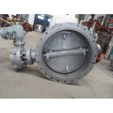 Tripple Eccentric Metal Seated Flange Butterfly Valve