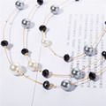 Женская мода Fine Jewelry 3 Strand Pearl Necklace