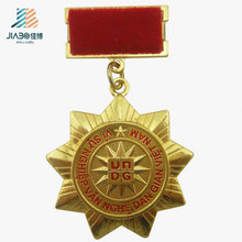 Hot Selling Alloy Casting Gold Custom Medallion Metal Souvenir Medal