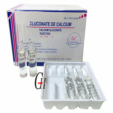 Injection de gluconate de calcium 10%