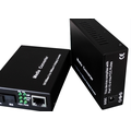 1 Port Cat6 Gig Lan To Fiber Optic Media Converter