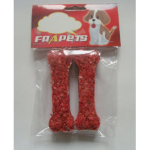 Masticar perro de 4.5 &quot;Munchy prensado hueso para perro