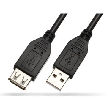 USB 2.0 Kabel Typ A Stecker auf A Buchse