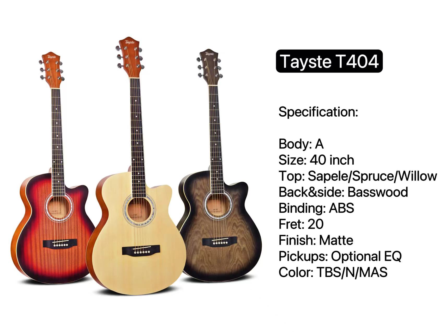 T404 acoustic guitar T404 acoustic guitar