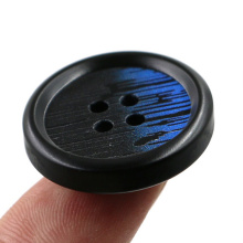 Botón de costura del botón caliente de la resina de la aguja de la manera cuatro