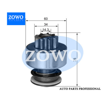 54-9104 BENDIX DE DÉMARREUR 9T BOSCH