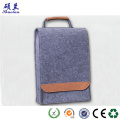 Good quality felt backpack travel bag for teenagers