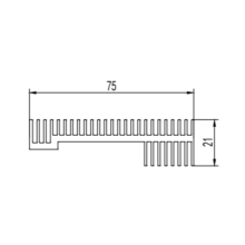 Laserverarbeitungskühler -Aluminiumprofil -Extrusionsform