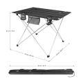 Lightweight Folding Table with 4 Cup Holders YYZ02-1