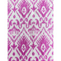 Bright Pattern Linen Rayon Dyed Ladys Dress Fabric