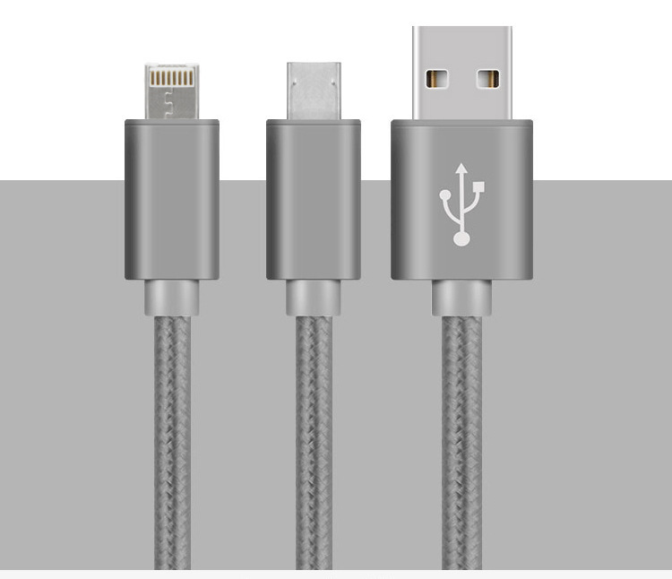 double usb cable