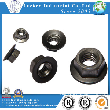 Carbon Steel Hex Flange Nut Plain