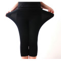 Mulheres Tamanho Plus Xxxl Candy Color High Elestic Modal Legging