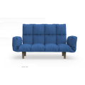 European Style Wood Modern Gray Fabric Sofa Chair