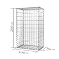 Galvanized Welded Gabion Basket Gabion Box Cage