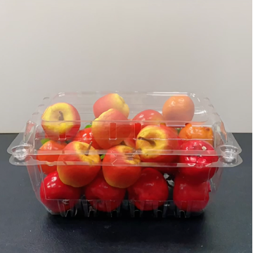 Las cajas de embalaje de frutas transparentes están hechas de PET