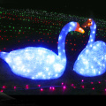 Outdoor garden decor led lighted goose