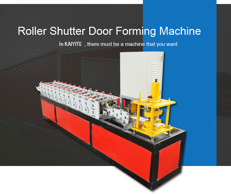 rolling shutter door machine