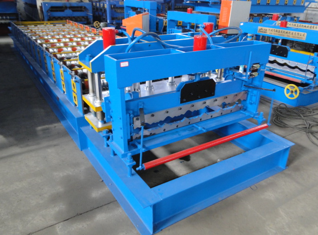 Glazed Steel Tile Roll Forming Machine/High Rib Roofing Panel Roll Forming Machine/Roof Panel Machine