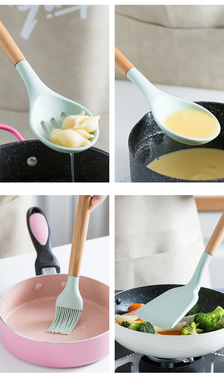 Silicone Cooking Utensils Set