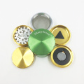 Top Quality Transparent Window Tobacco Accessories Cigarette Smoking Grinder (ES-GD-023)