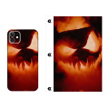 2D Relief Sticker Black Horror Film Phone Laminate