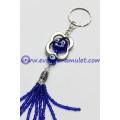 Evil eye smiling face protection key chain wholesale