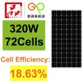 315W monocrystalline solar panels