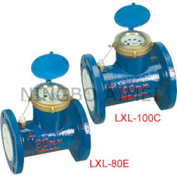 Medidor horizontal del agua de Woltman (LXL-80C-200C LXL-80E-200E)