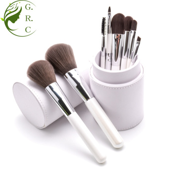 Kit de escova de cosméticos Personalize a marca privada 8pcs pincel