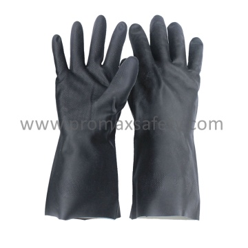 Gants résistants aux produits chimiques 18mil Black Neoprene