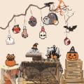 Halloween -Szenen -Layout -Requisiten