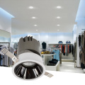 Commercial led spot light adjustable angle cob downlight